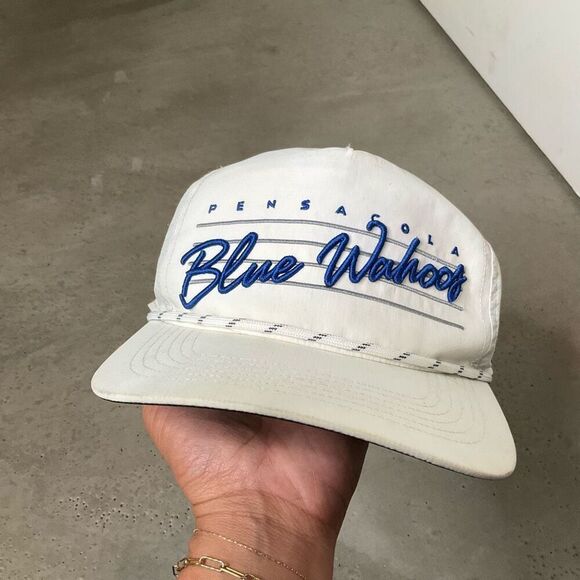 47 Pensacola Blue Wahoos SnapBack Hat - Picture 1 of 5